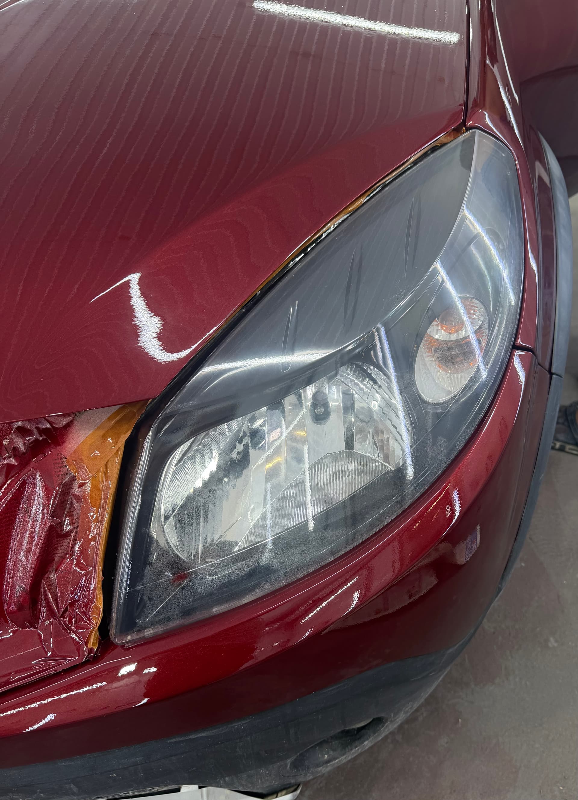 renault sandero -- результат покраски
