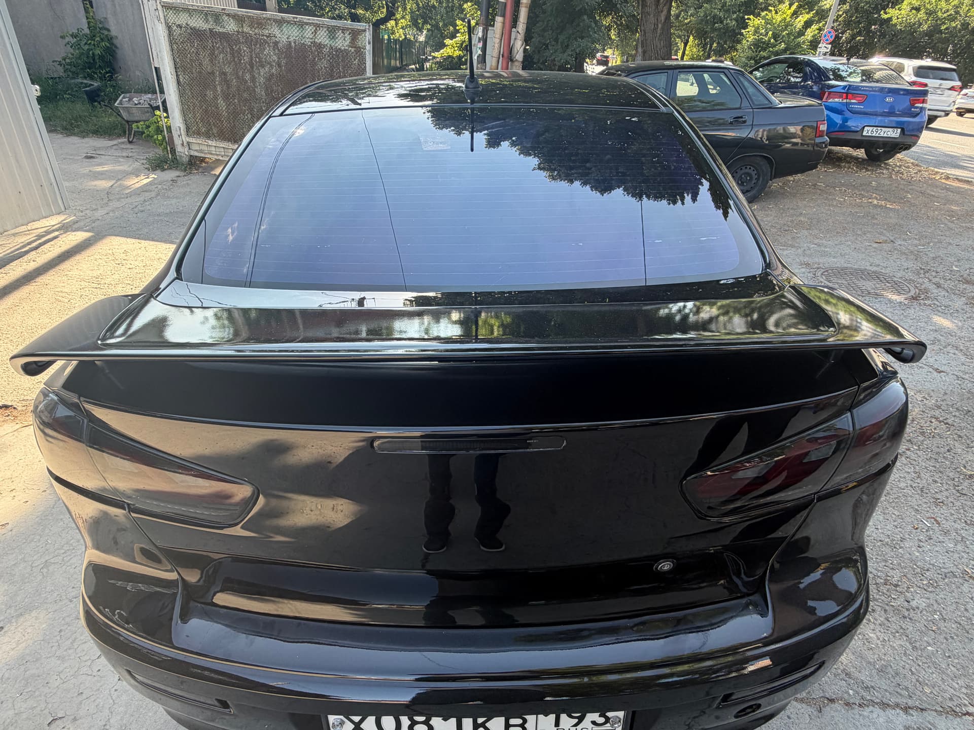 Mitsubishi Lancer 10 -- результат покраски